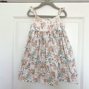 SINGRID OLSEN  Floral Spaghetti Strap Dress Available in sizes 4T and 5T
